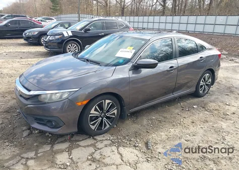 2017 Honda Civic Ex-T from USA, damaged, VIN 19XFC1F36HE000788